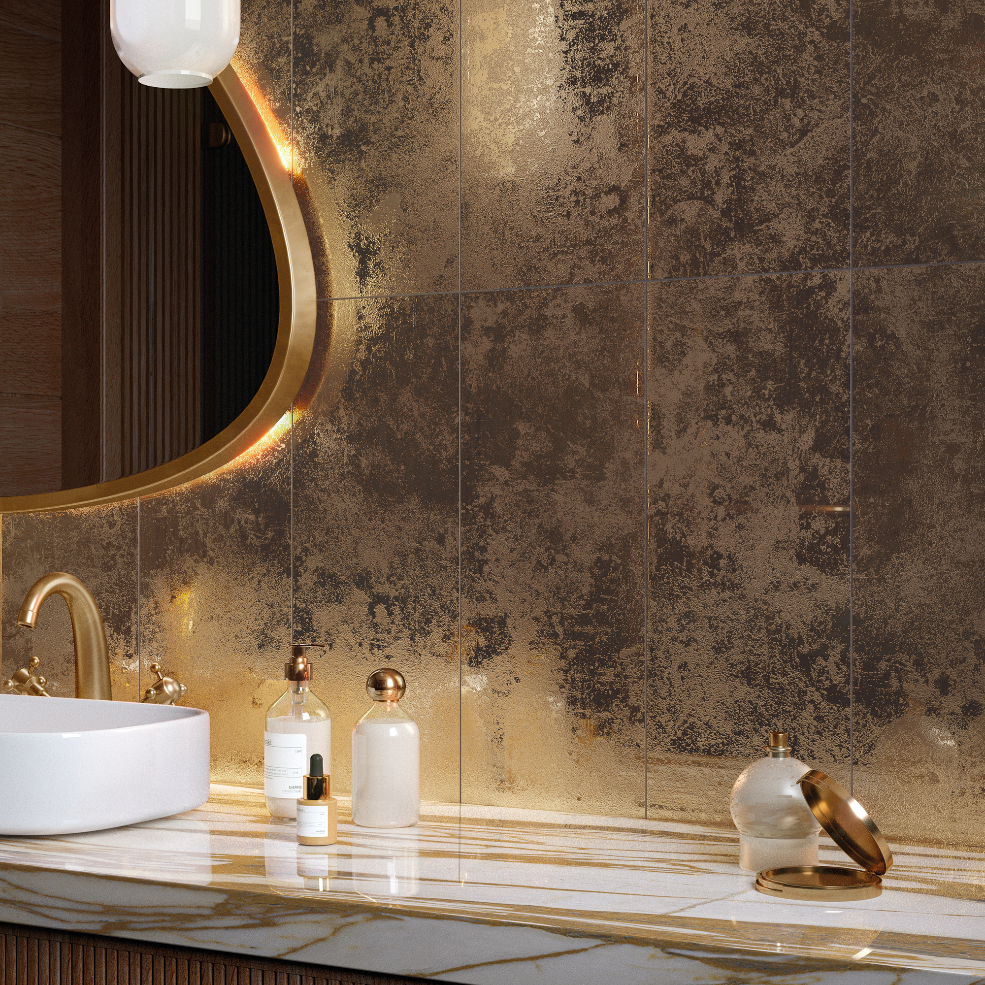 Reflet | Premium Bathroom Mirror Tiles | C.P. Hart